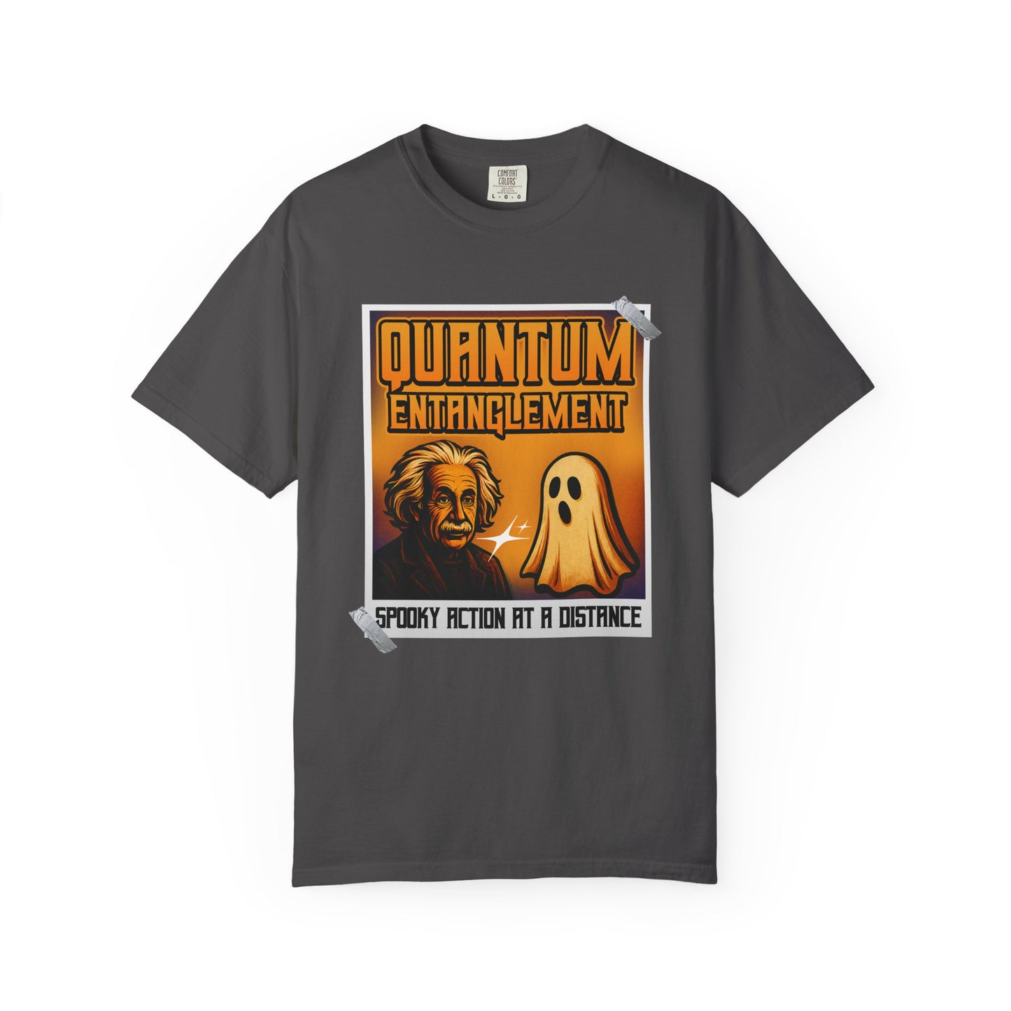 Spooky Action at a Distance quantum entanglement physics t-shirt