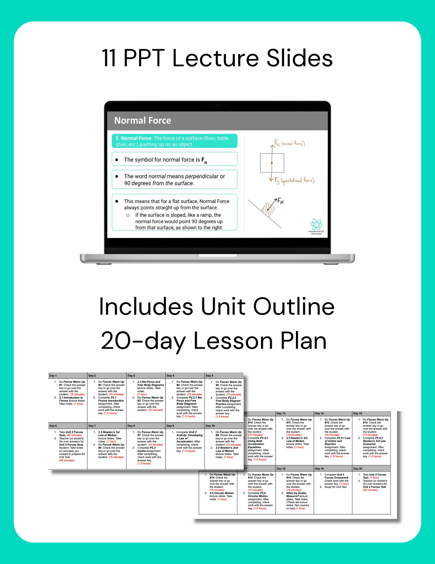 High School Physics: Forces Introduction Slide Deck (Grades 9-12, NGSS Aligned)