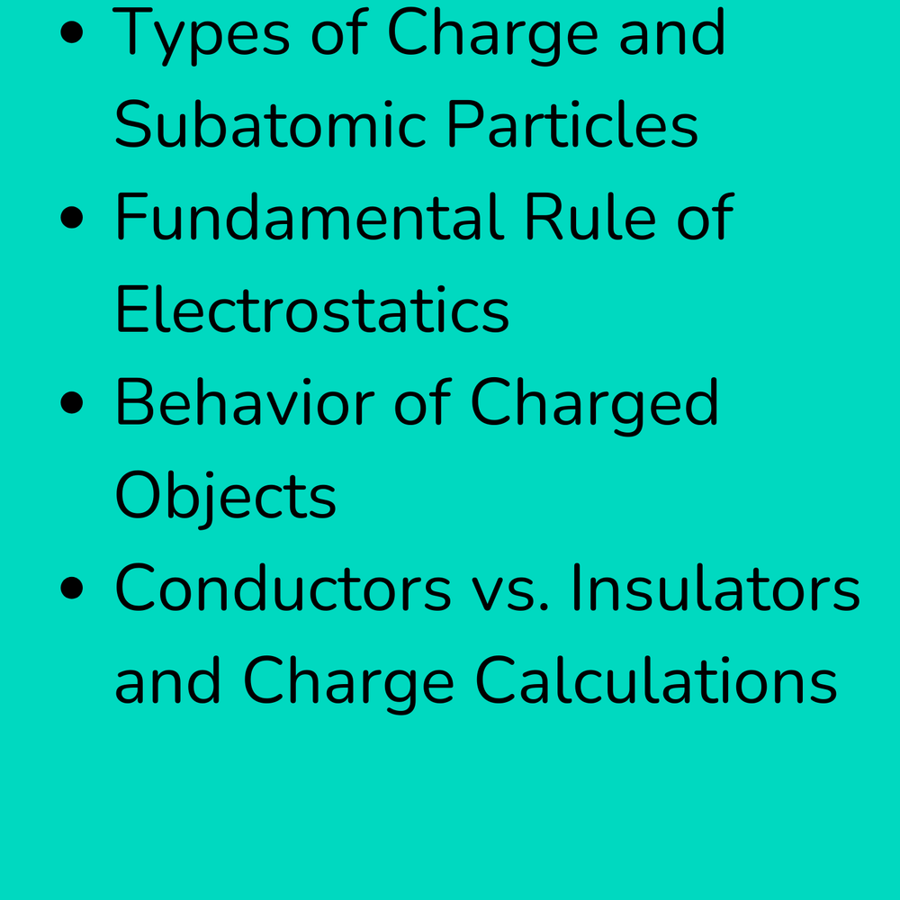 
                      
                        High School Physics: Electrostatics Introduction Assignment - Grades 9-12, NGSS
                      
                    