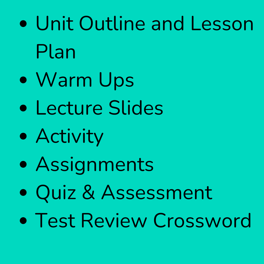 Complete High School Physics Waves Unit Bundle (NGSS Aligned, Grades 9-12)