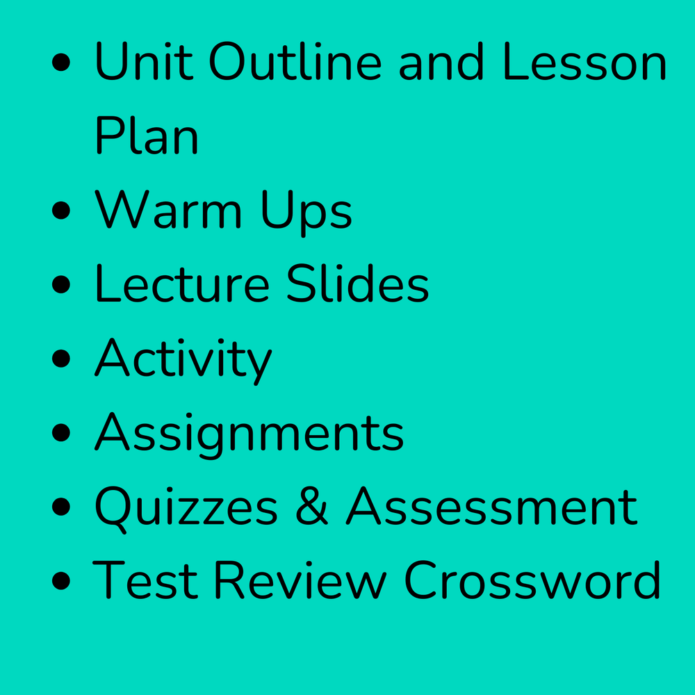 Complete High School Physics Energy Unit Bundle (NGSS Aligned, Grades 9-12)