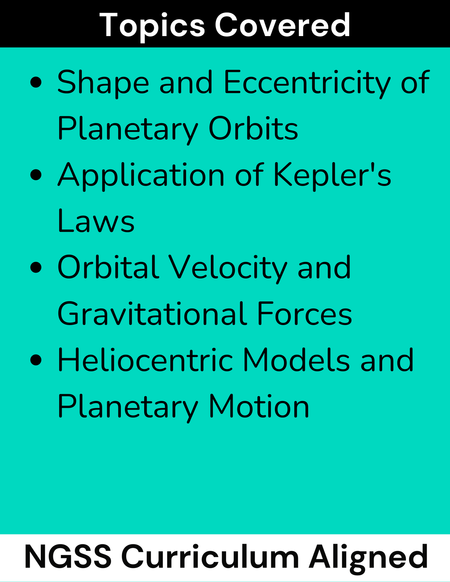 High School Physics: Gravitational Field Strength Assignment - Grades 9-12, NGSS