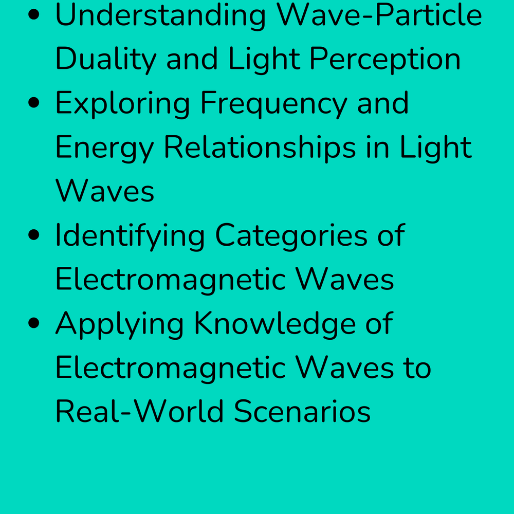 
                      
                        High School Physics: Electromagnetic Spectrum Assignment - Grades 9-12, NGSS
                      
                    