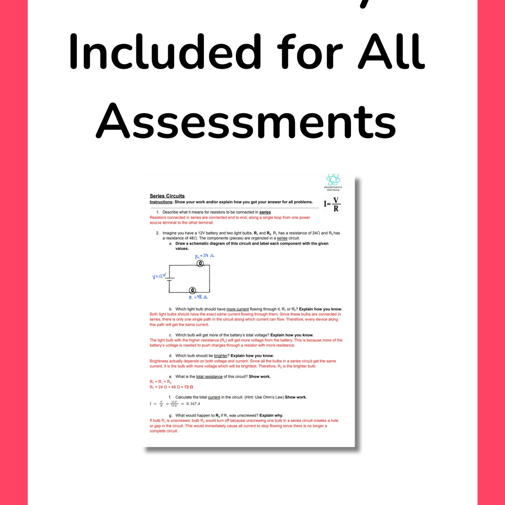 
                      
                        Complete High School Physics Assessments Bundle (NGSS Aligned, Grades 9-12)
                      
                    