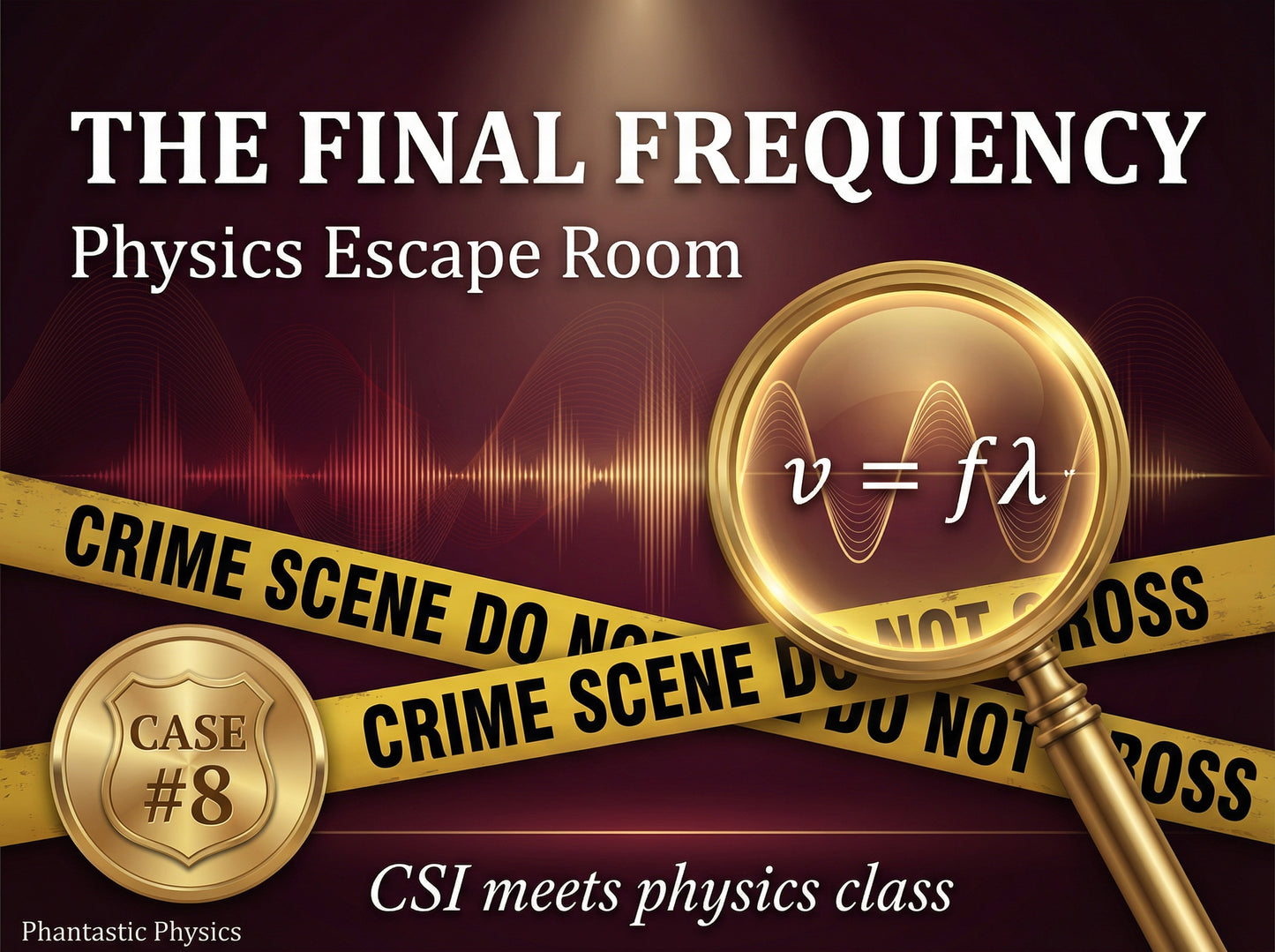 Waves Escape Room | The Final Frequency | Physics Investigation